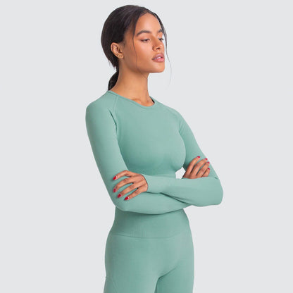 PeaLoHa Warm Hands and Long Sleeve Active Yoga Set