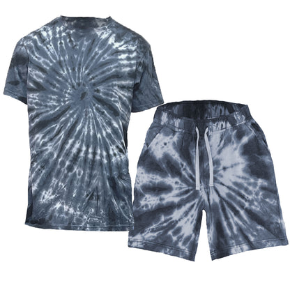 Swirl Tye Dye Tshirt and Short Set