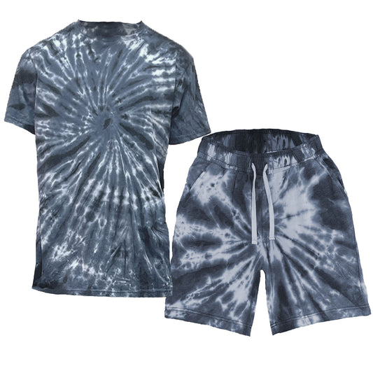 Swirl Tye Dye Tshirt and Short Set