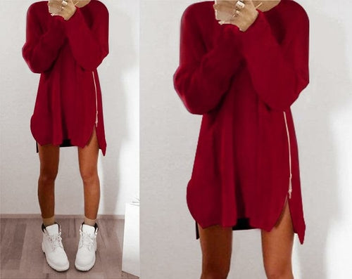 New Fashion Women's Sweater Winter Keep Warm Long Sleeve O-neck